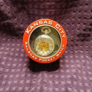 KANSAS CITY RAILROAD POCKET WATCH